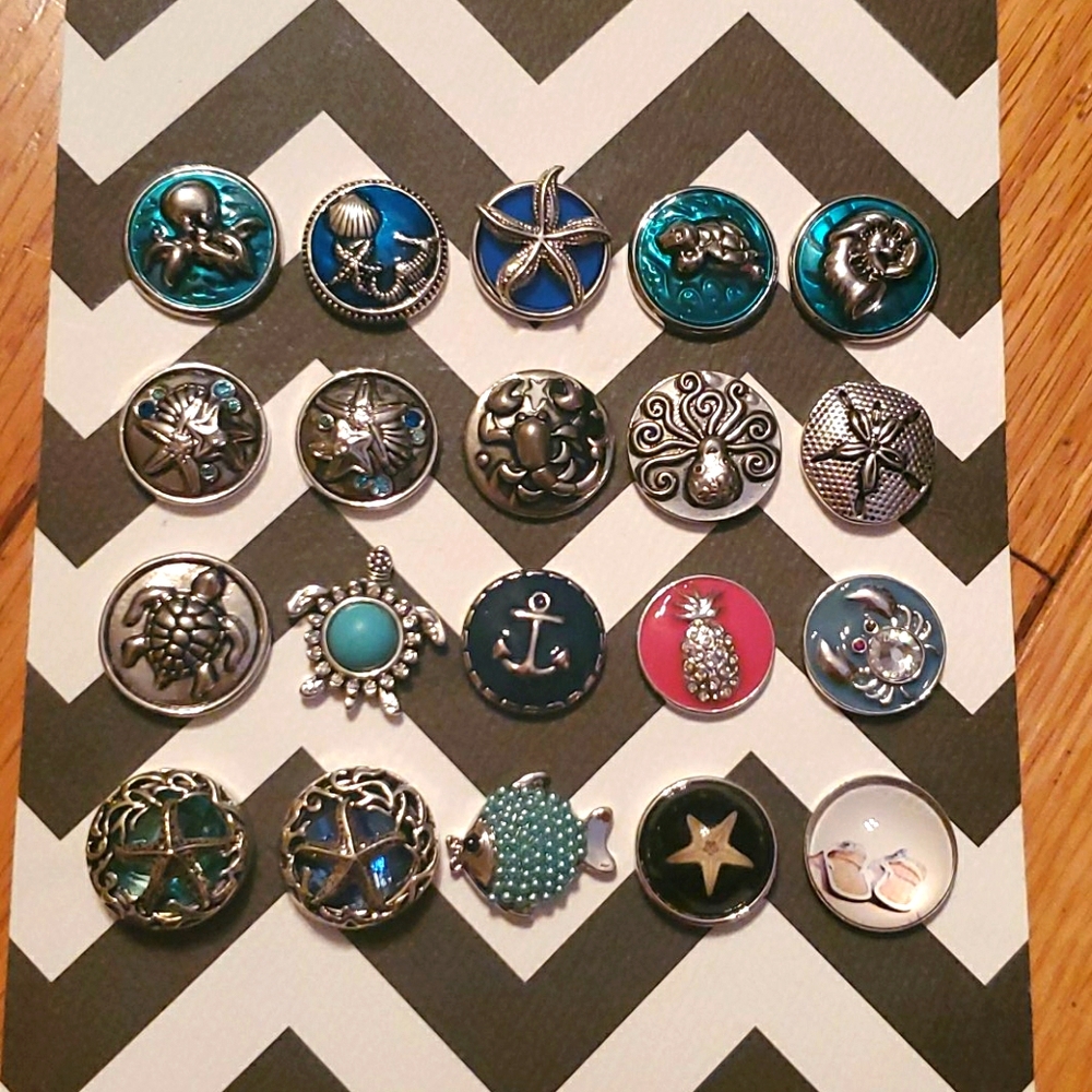 Snap Jewelry Assortment- Beach